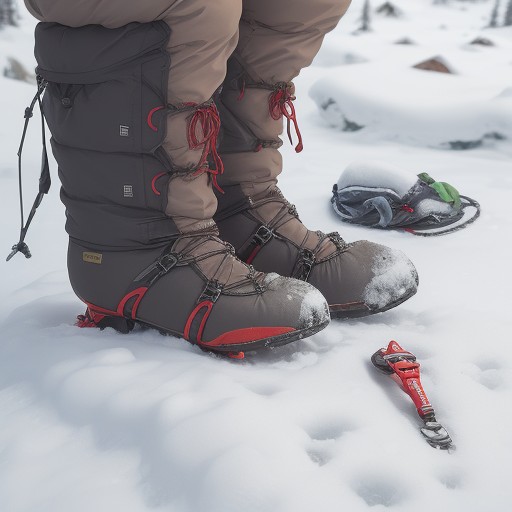 【アイゼン】冬山登山の道具選び | 初心者が揃えたい基本セット をイメージした 冬、雪景色、山、冬、ハイキング の写真