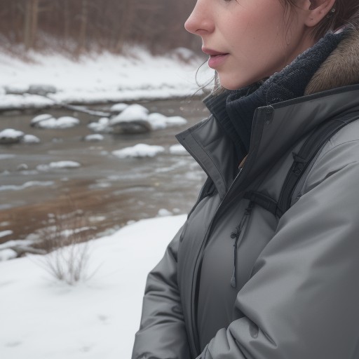 【低体温症】川での釣りで注意したい対策 | 体温を守る服装と装備 をイメージした 秋、川、冬 の写真