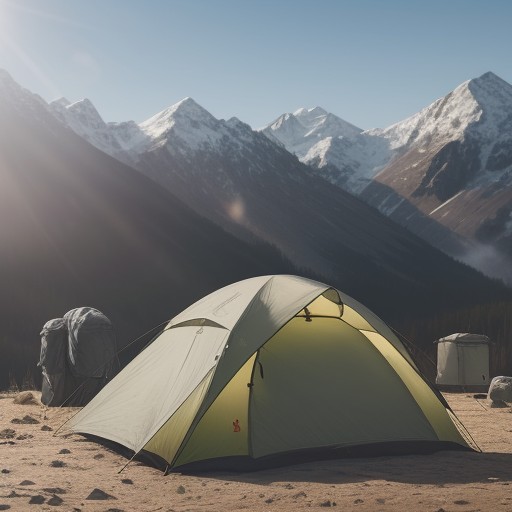 【キャンプ】初心者がやりやすい準備のミス | 道具選びと設営の注意点 をイメージした自然風景の写真