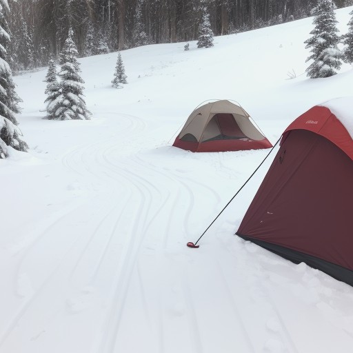 【スキー板】メンテナンスの手順 | ワックスがけで滑走性能を高める方法 をイメージした 雪景色、雪景色 の写真