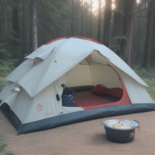 【キャンプ入門】準備から設営までの手順 | 初心者が知りたい当日の流れ をイメージした自然風景の写真