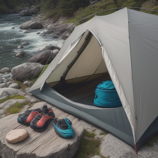 【渓流釣り】立ち入り禁止区域の確認方法 | ルールとマナーの注意点 をイメージした 山、川、ハイキング の写真