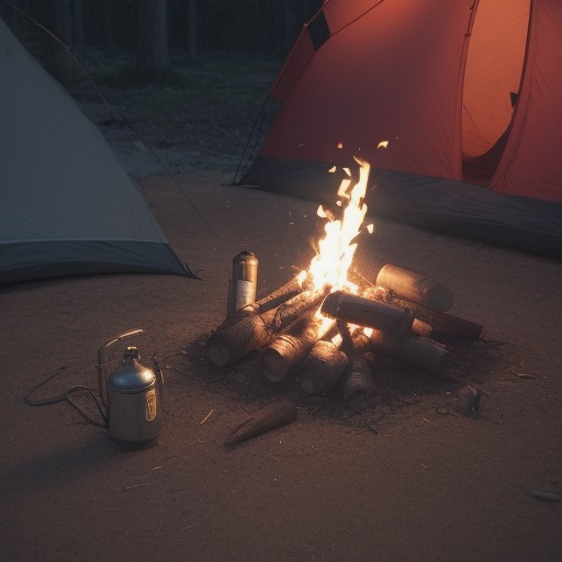 【キャンプバーナー】安全な使い方のコツ | 事故を防ぐ設置方法と注意点 をイメージした自然風景の写真