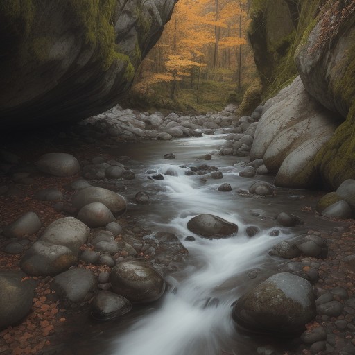 【川歩き】ぬめりのある岩場での足運び | 転倒を防ぐコツと対策 をイメージした 川 の写真