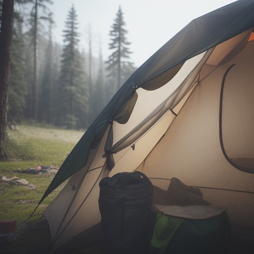 【登山用テント】破れの直し方 | 道具を長く使うための修理手順 をイメージした自然風景の写真