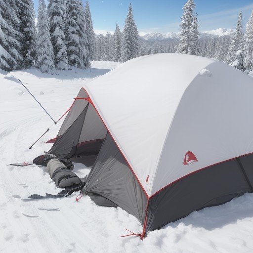 【スキーストック】初心者の選び方 | 滑りやすさを変えるポイント をイメージした 雪景色 の写真
