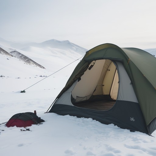 【キャンプギア】寿命の見極め方 | 買い替え時期の判断基準 をイメージした 冬 の写真