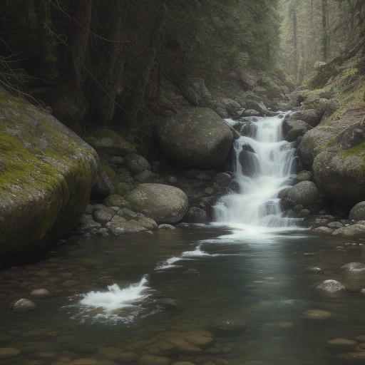 【渓流釣り】クリアウォーターでの攻め方 | 魚に警戒されない立ち位置と配慮 をイメージした 山 の写真