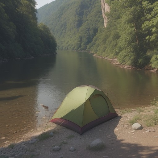 【川釣り】落ち込みを回避して魚を探す | ポイント選びのコツ をイメージした 夏、川 の写真