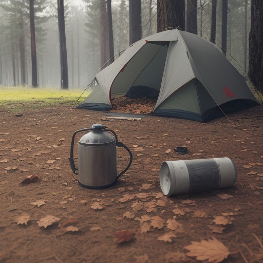 【キャンプバーナー】火災を防ぐ設置方法 | 安全な使い方のポイント をイメージした自然風景の写真