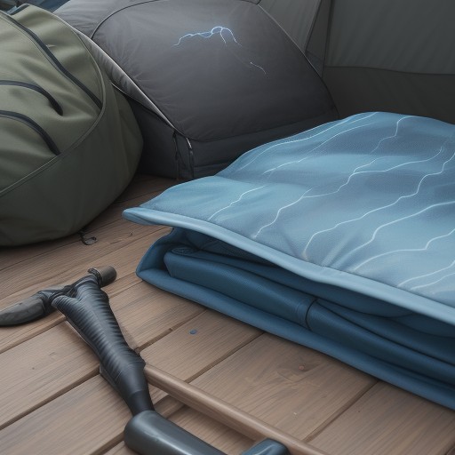 【川釣り】雷が鳴った時の避難判断 | 安全な撤収タイミング をイメージした 川 の写真