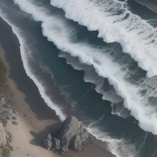 【うねり】海面の変化で見分ける | 安全な釣り場選びのポイント をイメージした自然風景の写真