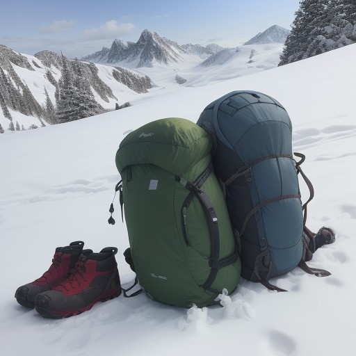 【雪渓登山】準備すべき道具のリスト | 安全な歩行のための装備選び をイメージした 春、夏、雪景色、山 の写真