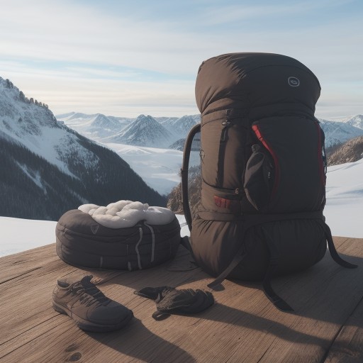 【低体温症】冬の登山で備える装備 | 体温を維持する服装と対策 をイメージした 冬、ハイキング の写真