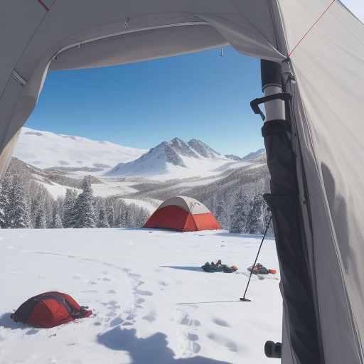 【スキーストック】メンテナンスの手順 | 長く使うためのコツ をイメージした 雪景色、夏 の写真