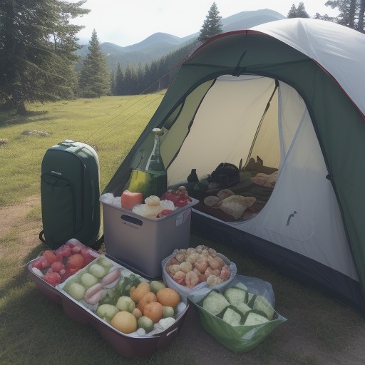 【キャンプ食材】鮮度を保つ保存方法 | 持ち運びのコツと注意点 をイメージした 夏 の写真