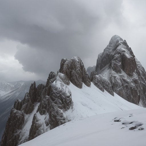 【登山】雷が鳴った時の避難方法 | 山での安全な逃げ方と注意点 をイメージした 山 の写真