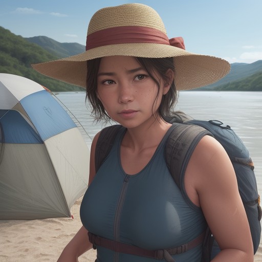 【川遊び】熱中症を防ぐ持ち物 | 体温を下げる工夫と注意点 をイメージした 夏、川 の写真