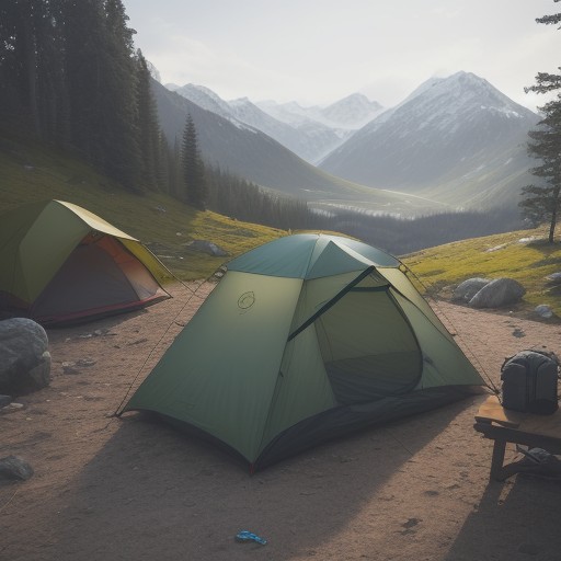 【ソロキャンプ】防犯対策のポイント | 夜の安心を確保する方法 をイメージした自然風景の写真