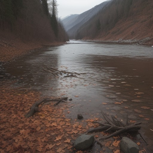 【川の増水】前兆を見分けるポイント | 安全な釣りを楽しむための注意点 をイメージした 川 の写真
