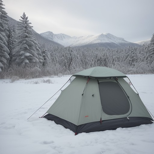 【キャンプギア】揃える順番の目安 | 初心者がまず買うべき道具リスト をイメージした 冬 の写真