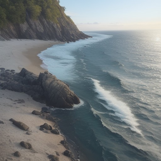 【離岸流】海で流された時の脱出方法 | 命を守る泳ぎ方と対処法 をイメージした自然風景の写真