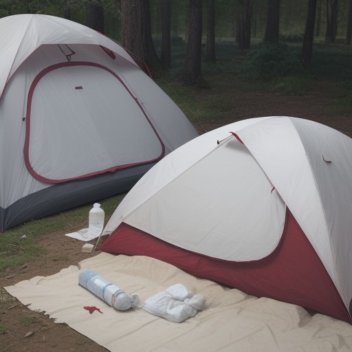 【キャンプ】擦り傷と切り傷への応急処置 | 持ち歩きたい救急セットの内容 をイメージした自然風景の写真