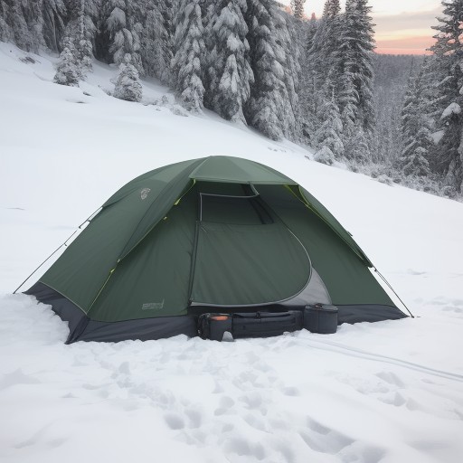 【キャンプ】初心者の道具選び | 失敗しない買い揃え方の手順 をイメージした 冬 の写真