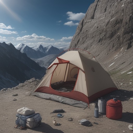 【登山ギア】お手入れの方法 | 道具を長く使うための習慣 をイメージした 山 の写真