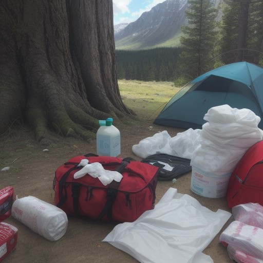 【山での擦り傷】応急処置の手順 | 持っておきたい救急セットの中身 をイメージした 山 の写真