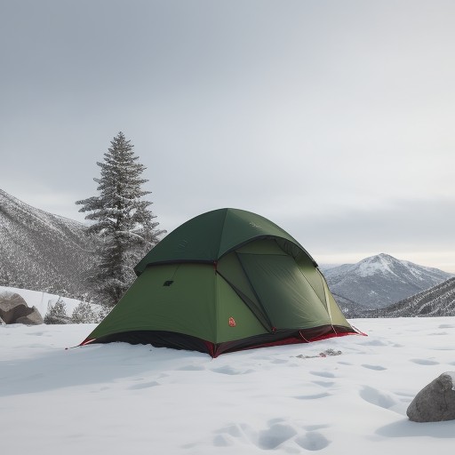 【登山】気温低下への備え | 服装と持ち物の選び方 をイメージした 冬、山、登山道 の写真