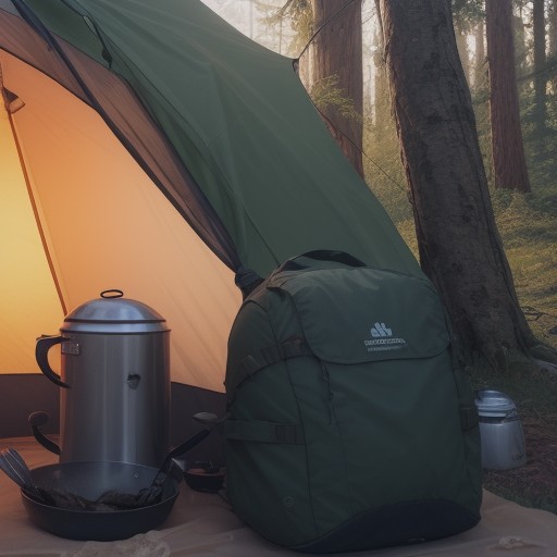 【キャンプ】スキルを高める練習方法 | 初心者が意識したい道具の使い方 をイメージした自然風景の写真