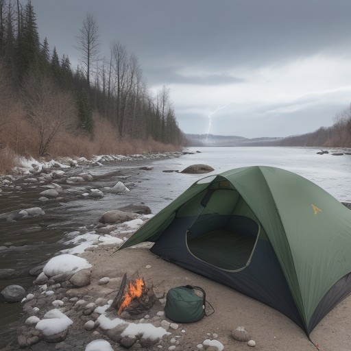 【川釣り】天候による出撃の判断基準 | 安全に釣行するためのチェックリスト をイメージした 川 の写真