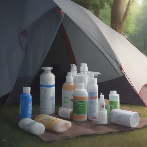 【キャンプ】虫刺されへの対処法 | 外出先で使えるケア用品と手順 をイメージした 夏 の写真