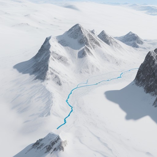 【登山アプリ】ルートマップの使い方 | 山歩きの準備と道迷い防止策 をイメージした 冬、山 の写真