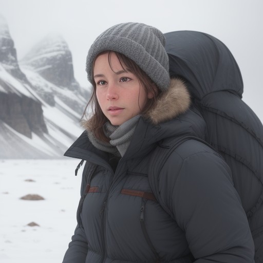 【登山】稜線の歩き方 | 気温低下への備えと服装の選び方 をイメージした 山、稜線、冬 の写真