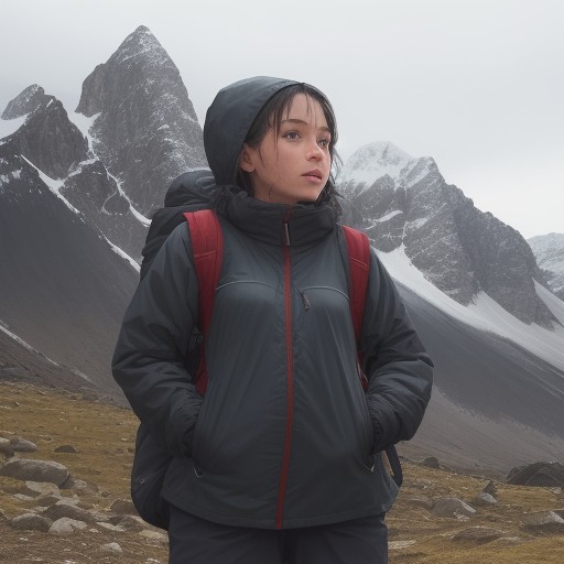 【雨具】登山の着替えタイミング | 濡れないための準備と方法 をイメージした 山 の写真