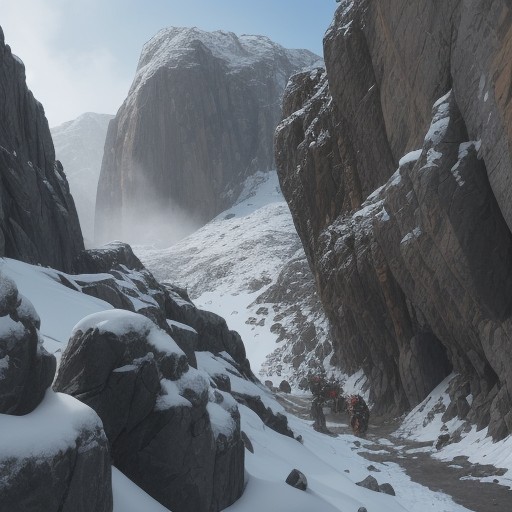 【落石】山の危険箇所での回避方法 | 安全な歩き方と注意点 をイメージした自然風景の写真