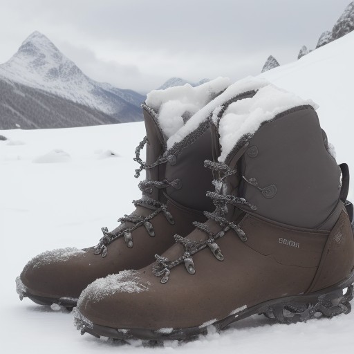 【登山スパイク】雪山で使う種類 | 用途に合わせた選び方 をイメージした 雪景色、山、冬、ハイキング、雪景色 の写真