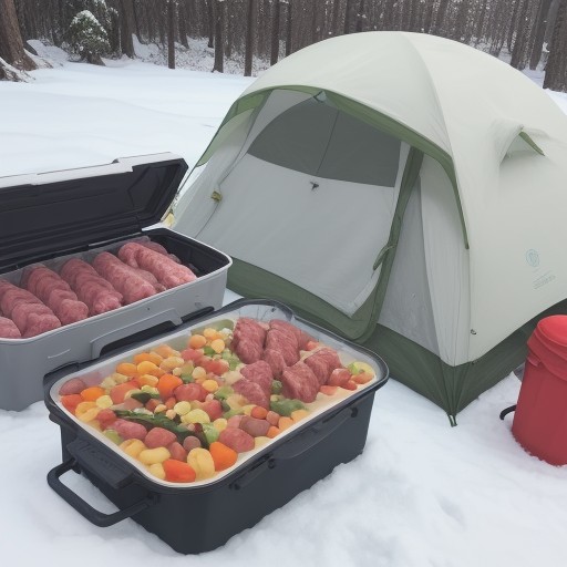 【キャンプ飯】冷凍した下ごしらえ食材 | 準備の時間を減らす方法 をイメージした自然風景の写真