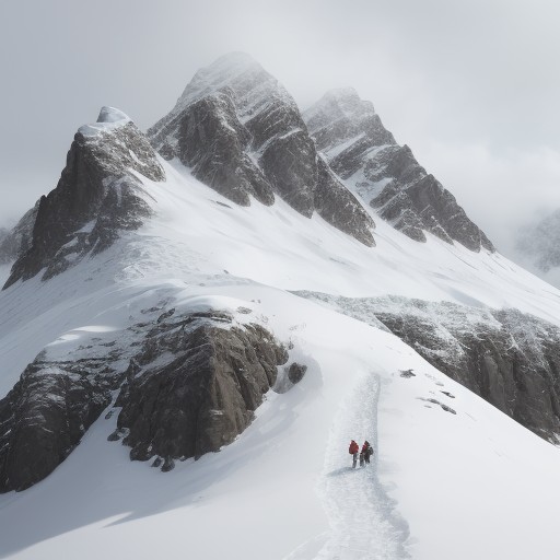 【冬登山】ウェアの重ね着方法 | 体温を保つ服装の組み合わせ をイメージした 冬、雪景色、山、冬、山 の写真