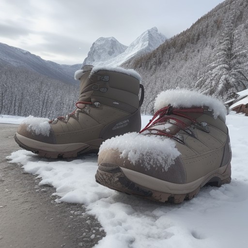 【冬山】霜による凍結を防ぐ装備 | 安全な歩行のための対策法 をイメージした 冬、山、冬、ハイキング の写真