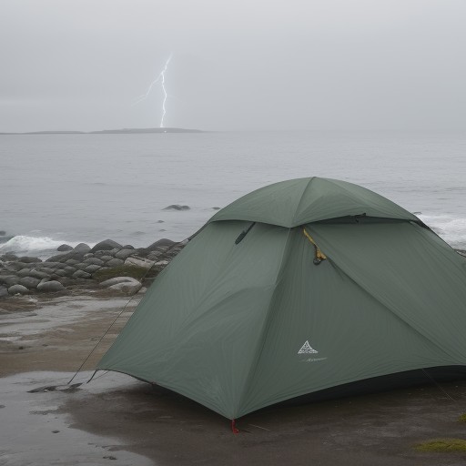 【海釣り】雨の中での出撃判断 | 安全に釣行するための基準 をイメージした自然風景の写真