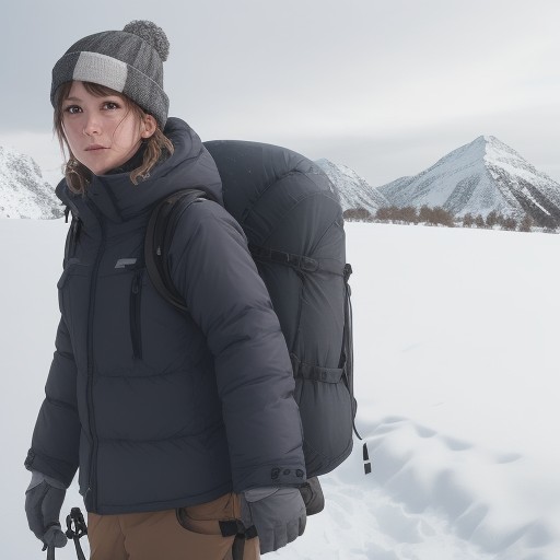 【雪山登山】気温変化への対策 | 装備選びと体温管理のポイント をイメージした 雪景色、冬、山、雪景色 の写真