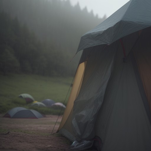 【キャンプ】体調不良時の判断基準 | 中止か続行かの見極め方 をイメージした自然風景の写真