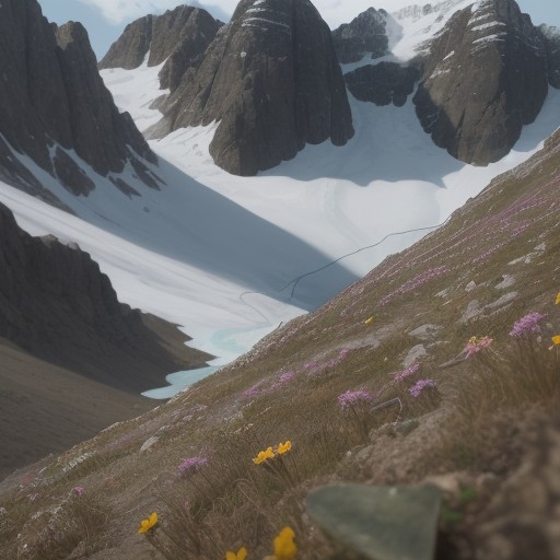 【高山植物】登山のルール | 花を守る歩き方とマナー をイメージした 松林、山、登山道、ハイキング の写真