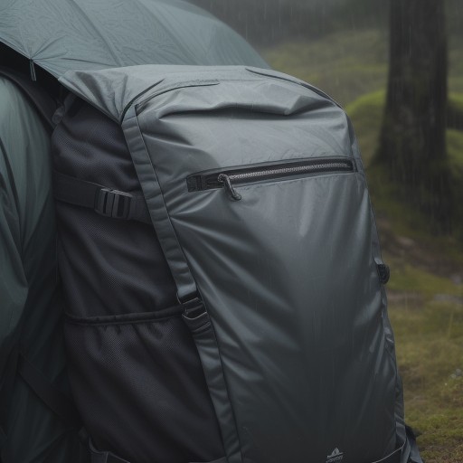 【レインウェア】効率的な収納方法 | ザックの中身を整理して荷物を減らすコツ をイメージした 山 の写真