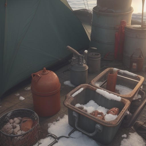 【海釣り道具】サビ落としの手順 | 道具を長く使うお手入れ方法 をイメージした 冬 の写真