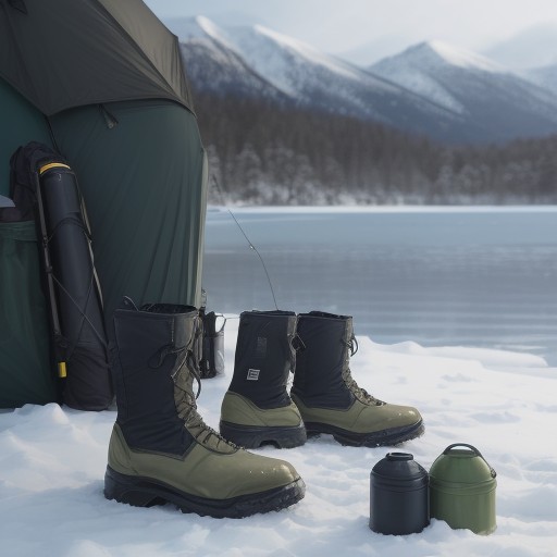 【ウェーダー】素材ごとの違い | 釣行スタイルに合う選び方 をイメージした 冬 の写真