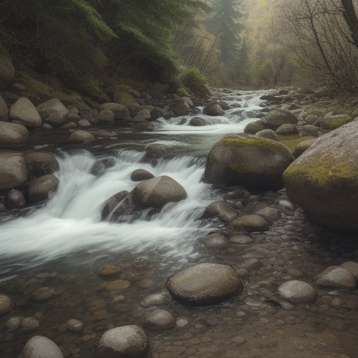 【渓流釣り】基礎的な立ち回りのコツ | 魚が潜むポイントの探し方 をイメージした 山 の写真
